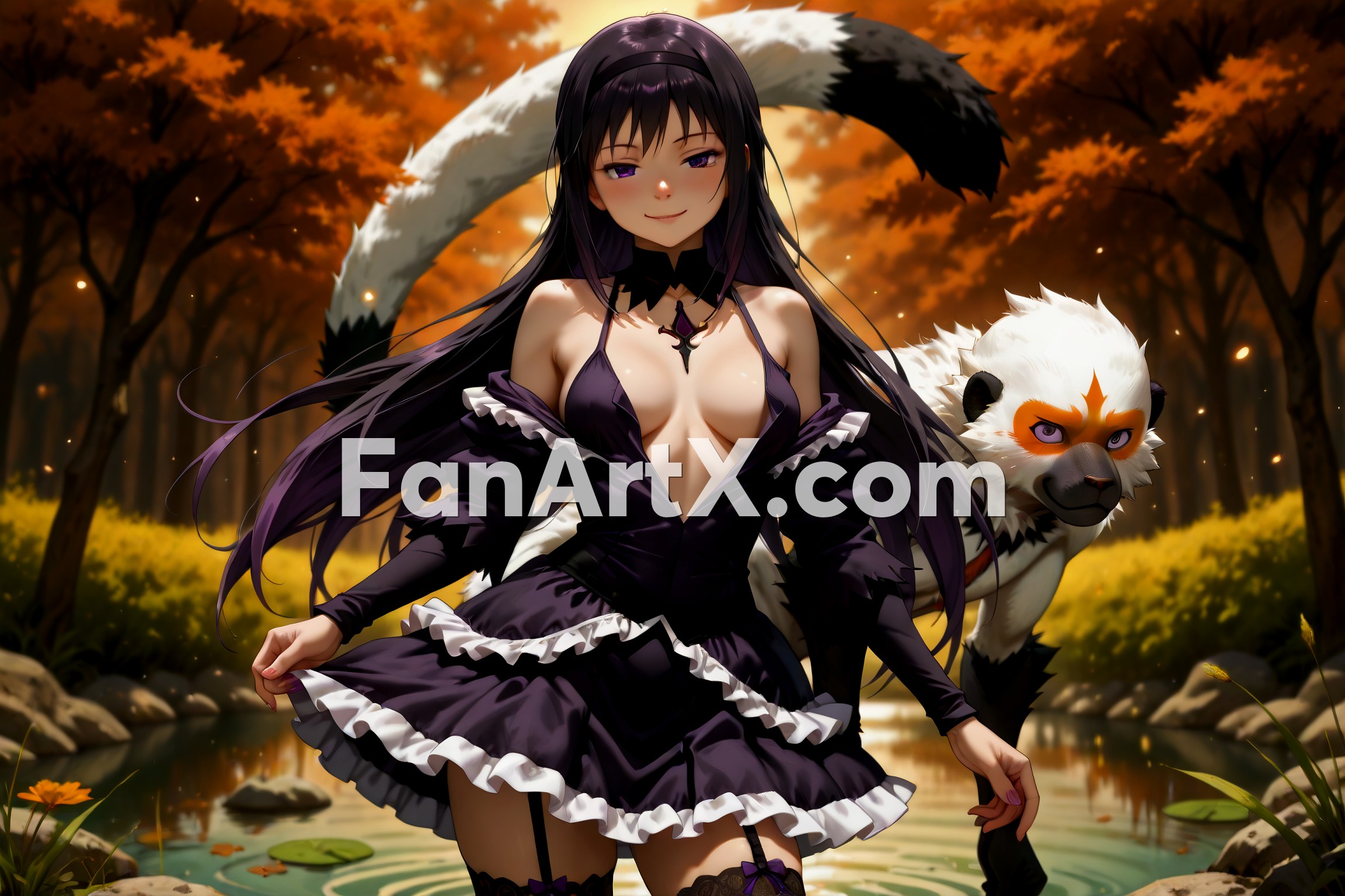 Akemi Homura Puella Magi Madoka Magica Fanart 2493590